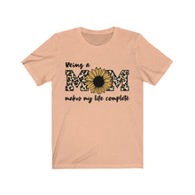 Load image into Gallery viewer, Mom Sunflower Short Sleeve Tee