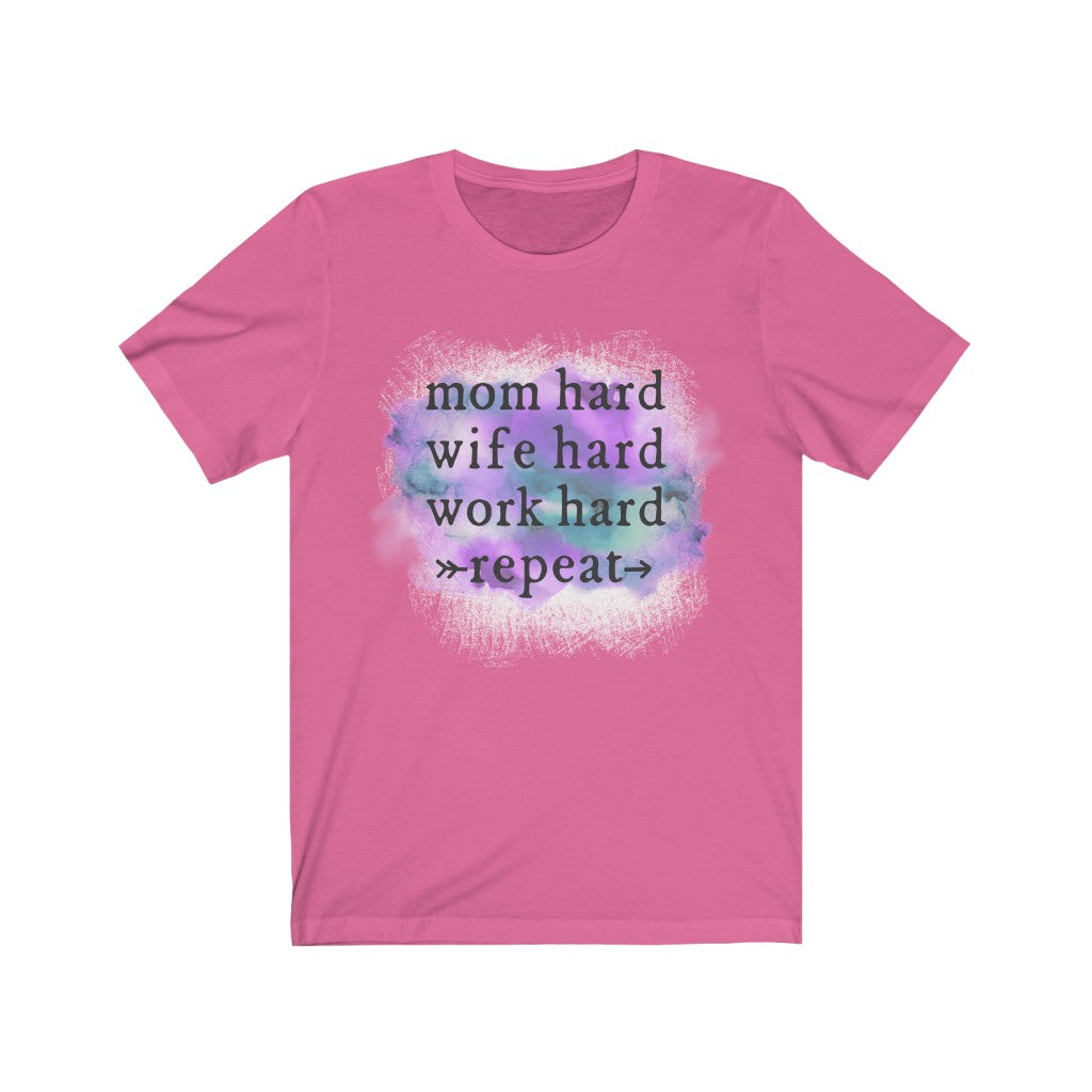 Mom Hard Short Sleeve Tee