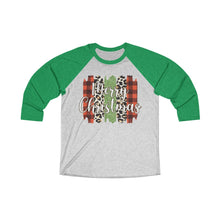 Load image into Gallery viewer, Merry Christmas Raglan Tee
