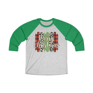 Merry Christmas Raglan Tee