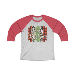 Merry Christmas Raglan Tee