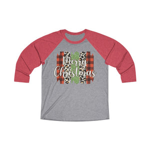 Merry Christmas Raglan Tee