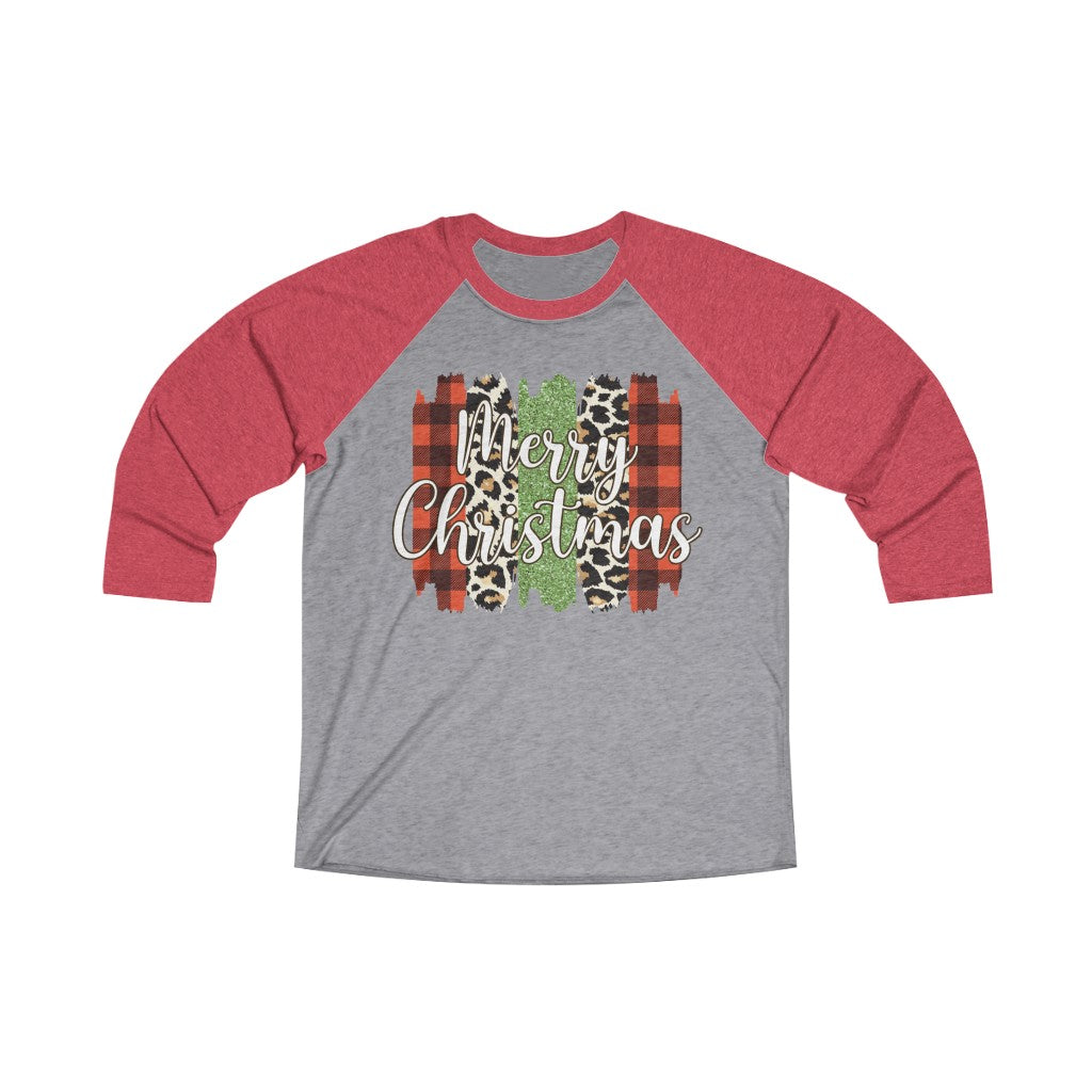 Merry Christmas Raglan Tee